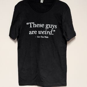 Bella Canvas Tim Walz Black Quote T-Shirt